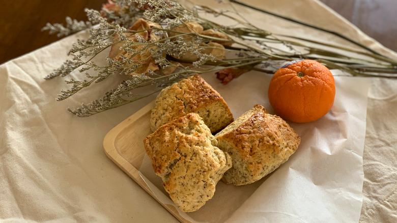 Earl grey scones