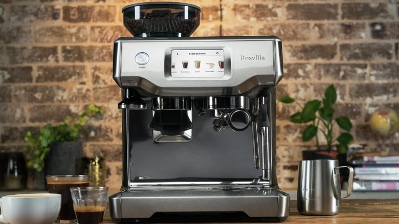 Breville Barista Touch Espresso Machine on the counter