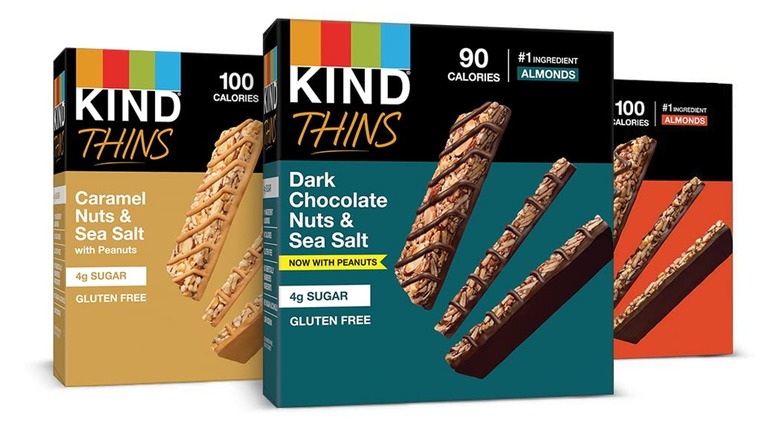 Kind Thins bars boxes