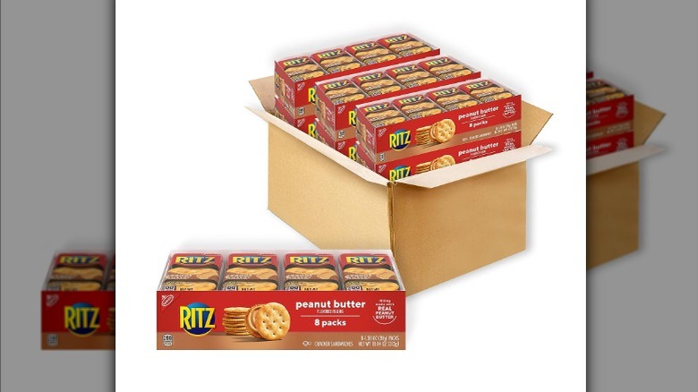 Ritz sandwich crackers in a box