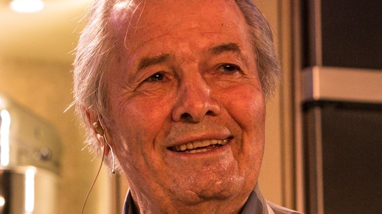 Jacques Pépin smiling in 2013