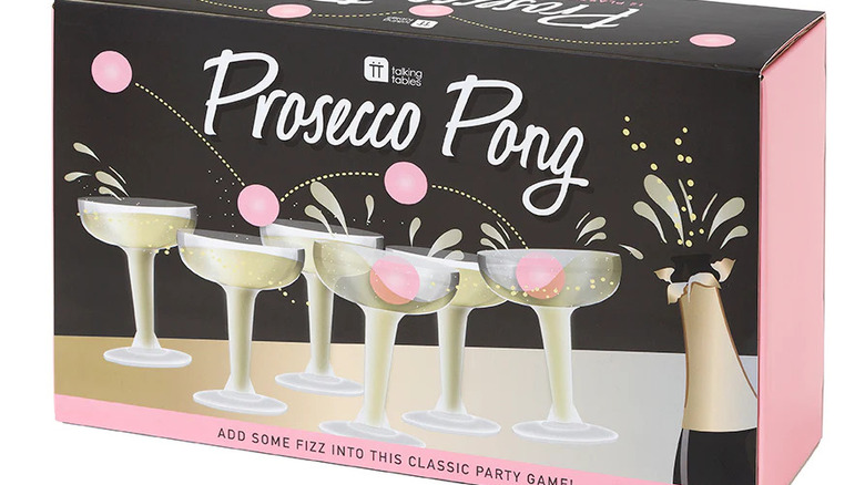 Prosecco Pong party game