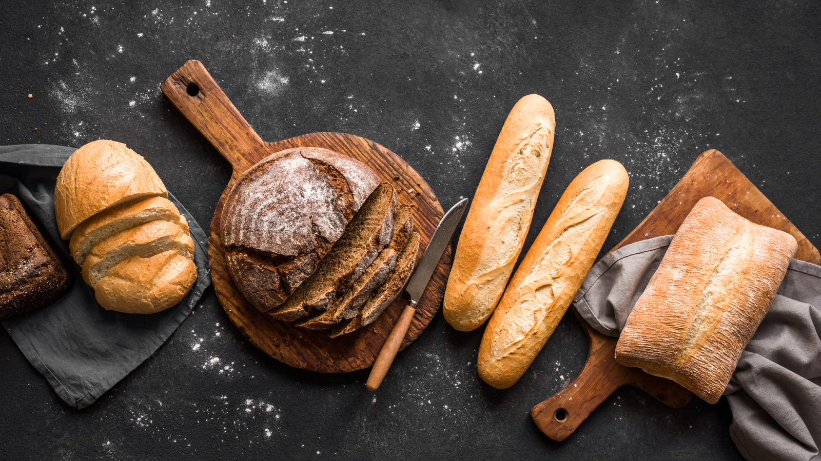 The Steamy Difference Between Italian And French Bread