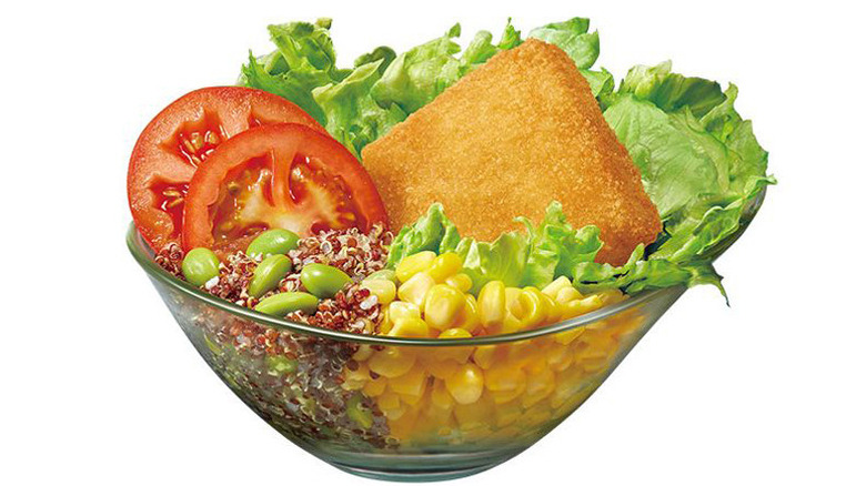 Quinoa cod salad with Filet-O-Fish and fresh vegetables from McDonald's Taiwan