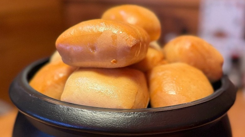 Bread rolls from Texas Roadhouse