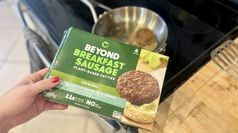 Beyond sausage on the pan