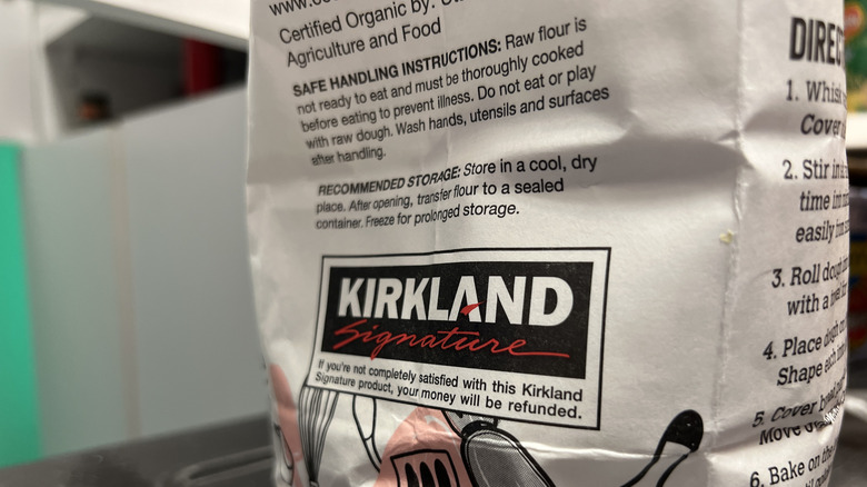 Costco Kirkland Signature organic flour