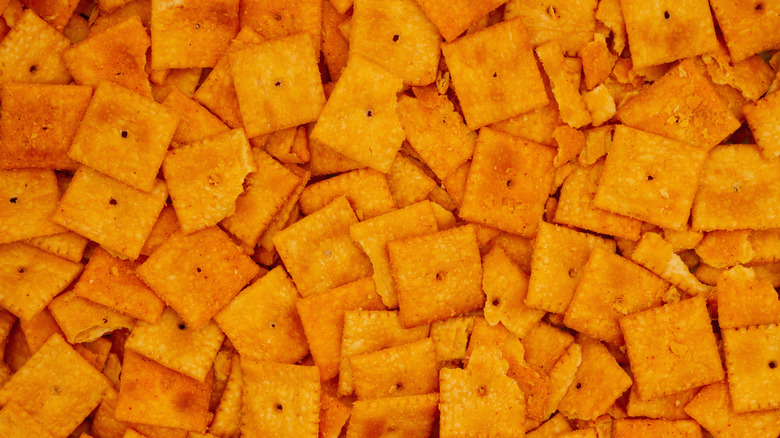 Close up of Cheez-Its