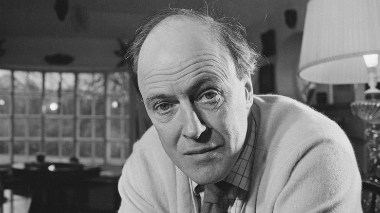 Black and white Roald Dahl