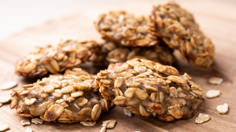 Toasted oatmeal cookies 