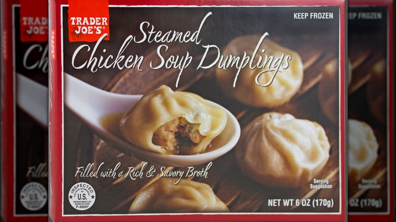 Trader Joe's steamed chicken soup dumplings