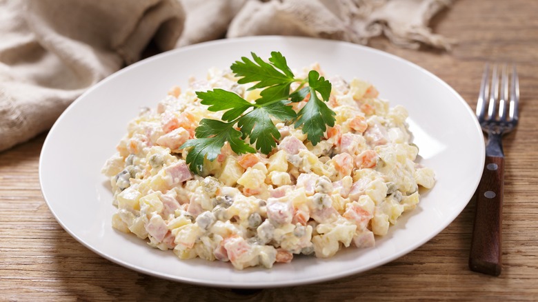 Russian Olivier salad 