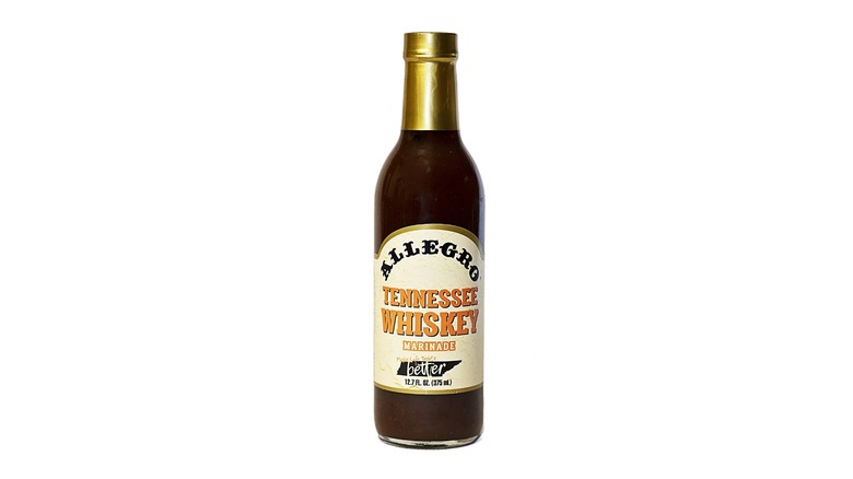 A bottle of Allegro Tennessee Whiskey