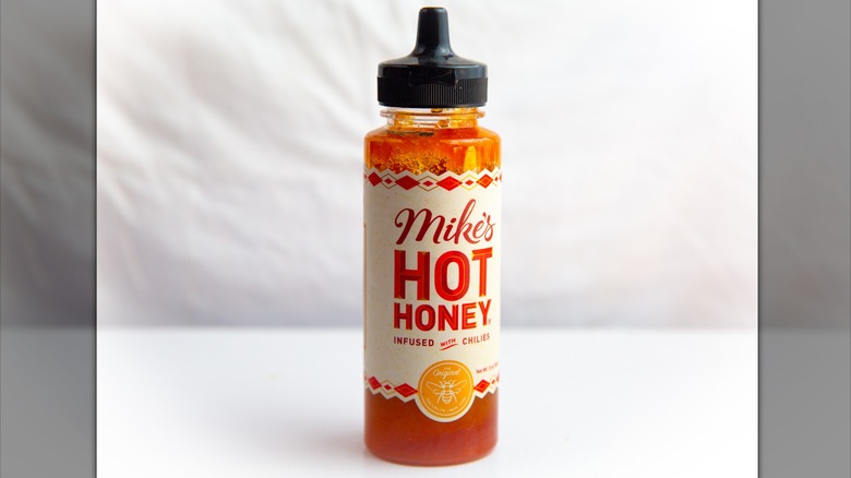 bottle of mike's hot honey