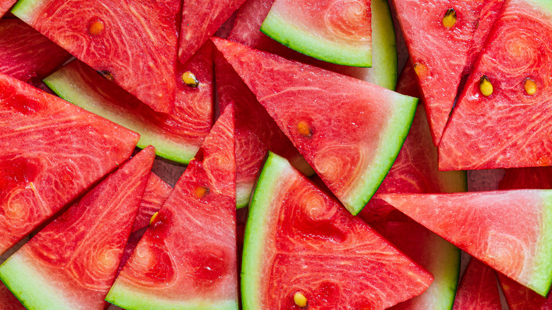 slices of watermelon