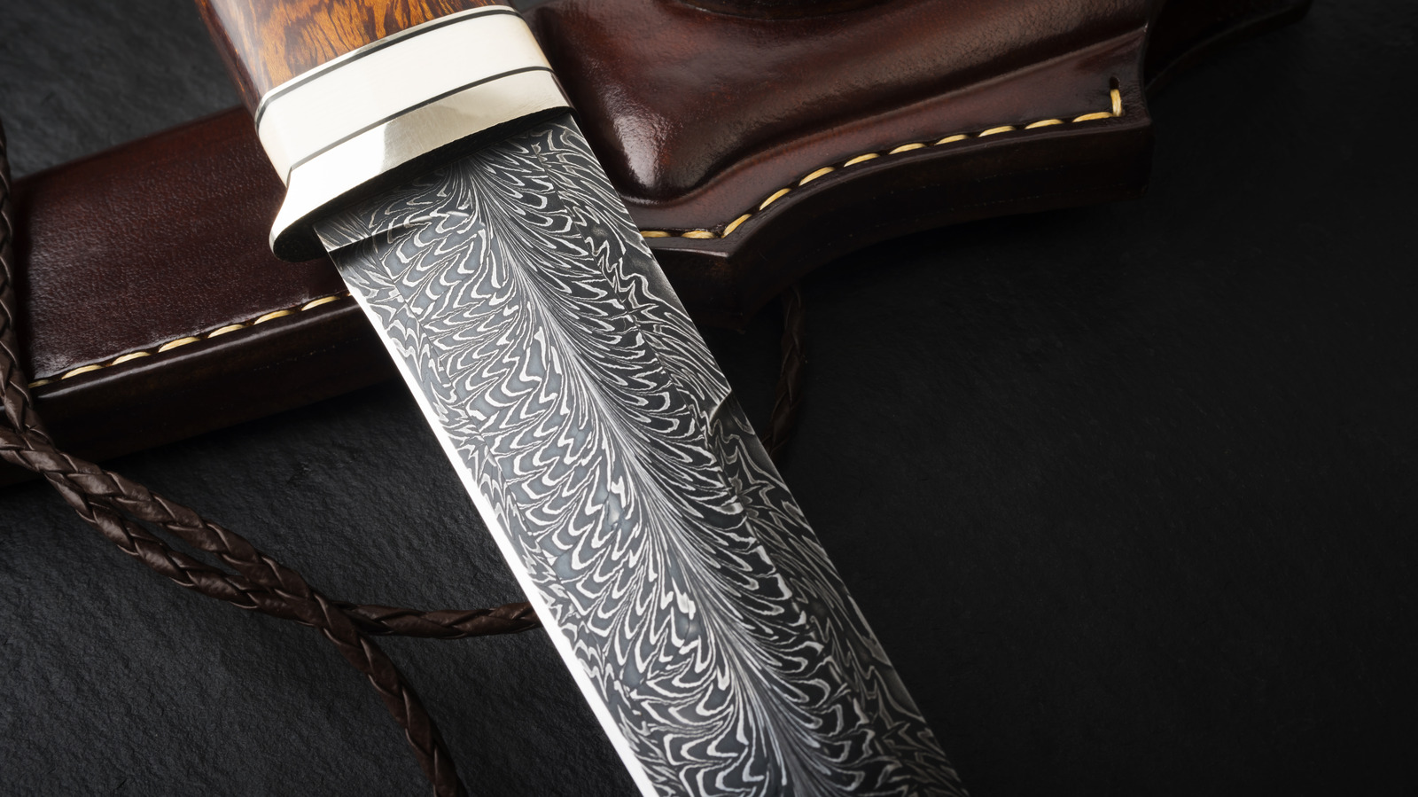 real damascus steel