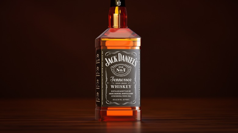 bottle of Jack Daniel's whiskey