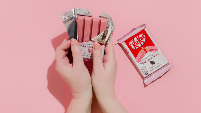 Ruby chocolate kit kat