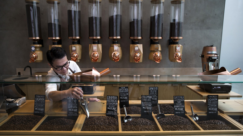 Starbucks Reserve whole coffee beans