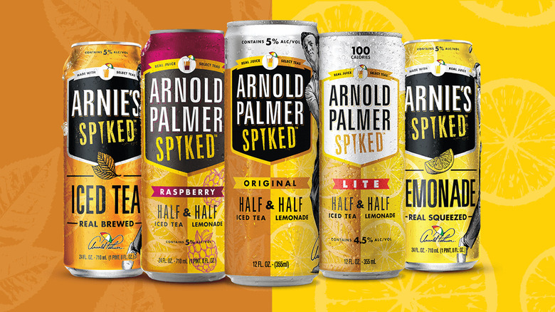 Arnold Palmer Spiked cocktail drinks