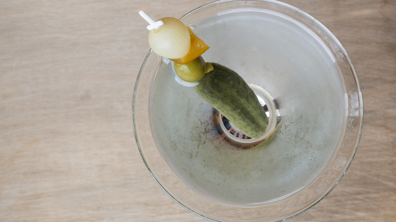Pickle martini