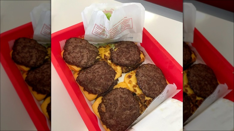 In-N-Out Flying Dutchman burgers