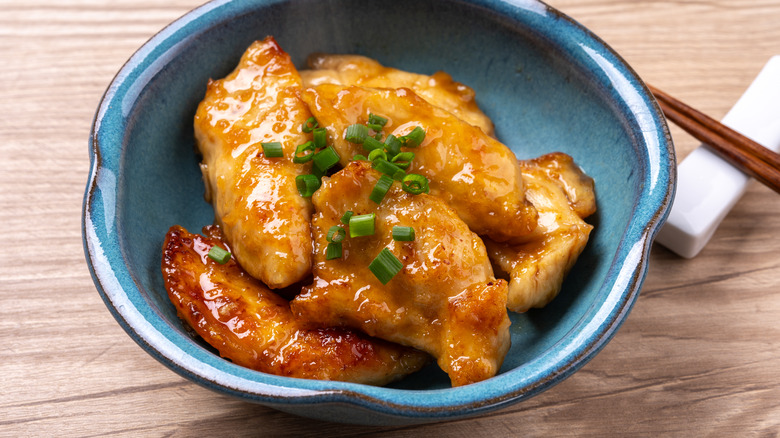 Ponzu sauce chicken wings