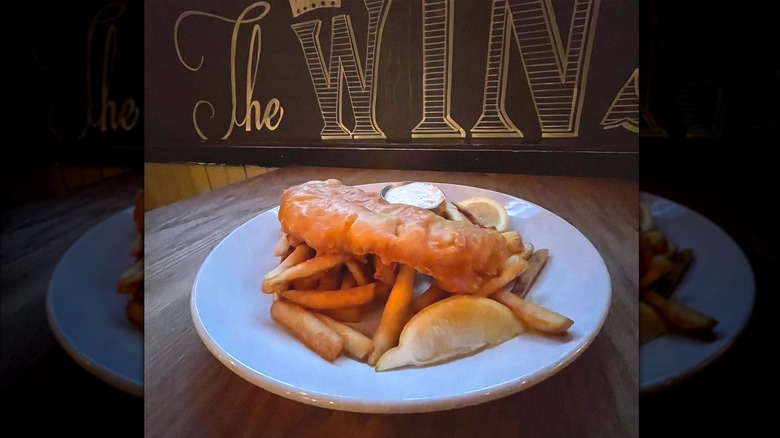 The Winslow fish and chips