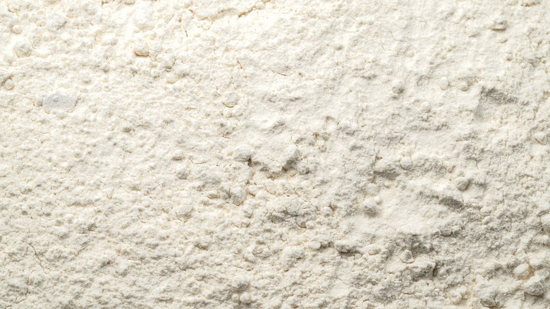 Close up of 00 flour