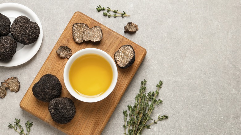 black truffle oil