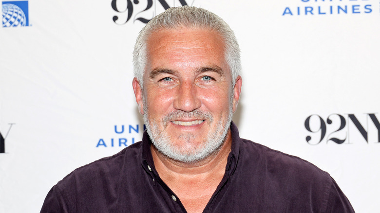 Paul Hollywood from The Great British Bake Off smiling