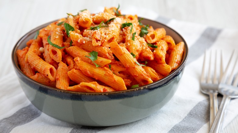 Why Penne Alla Vodka Is Called 'Disco Pasta'
