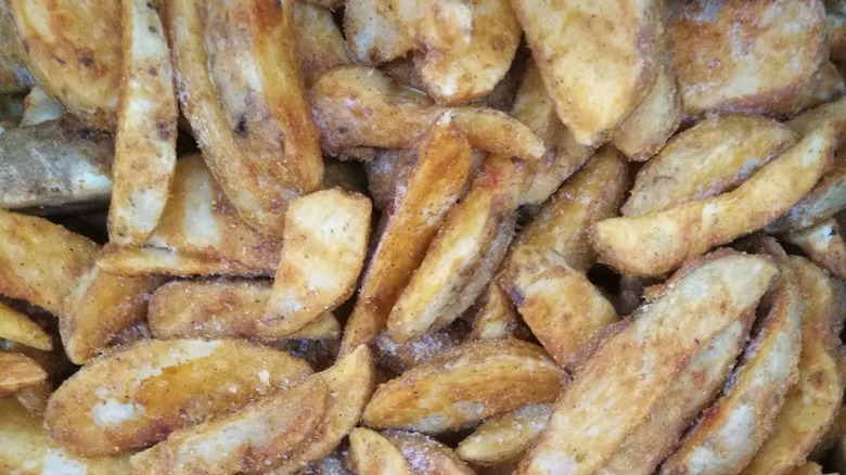 frozen potato wedges