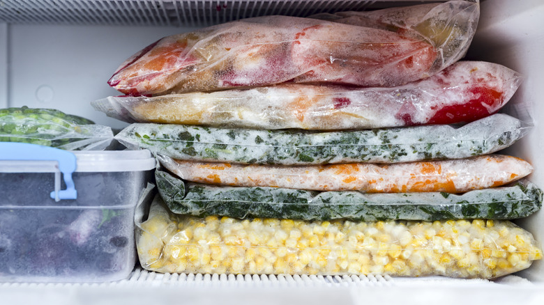 Maximize Your Freezer Space (And More) By Freezing Food In Bags