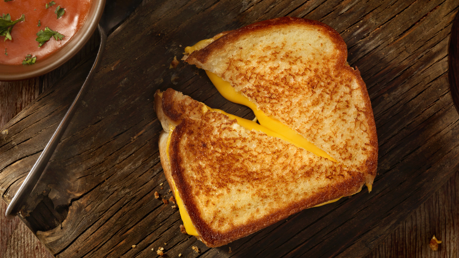 use mayo instead of butter for grilled cheese