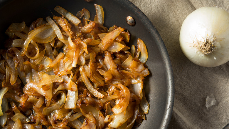 homemade caramelized onions