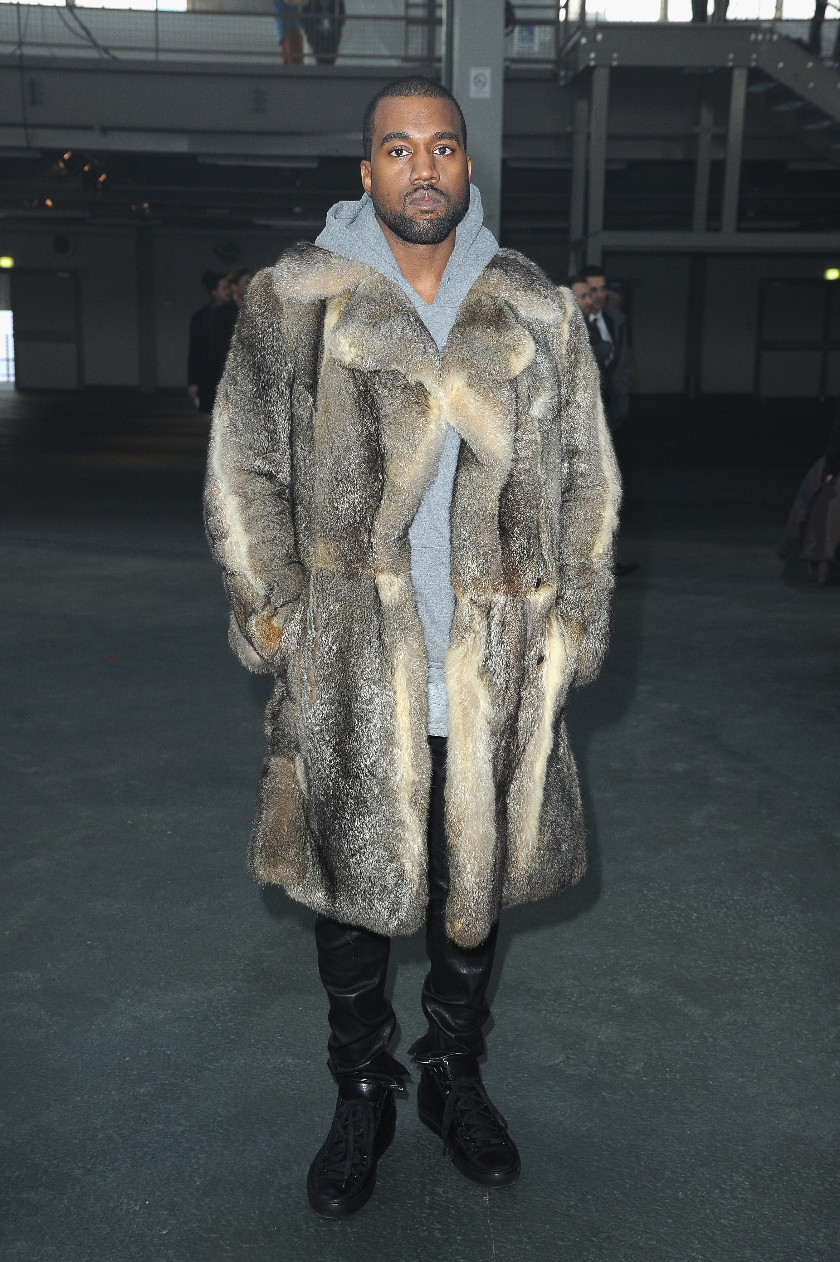 Givenchy : Front Row - Paris Fashion Week - Menswear F/W 2014-2015