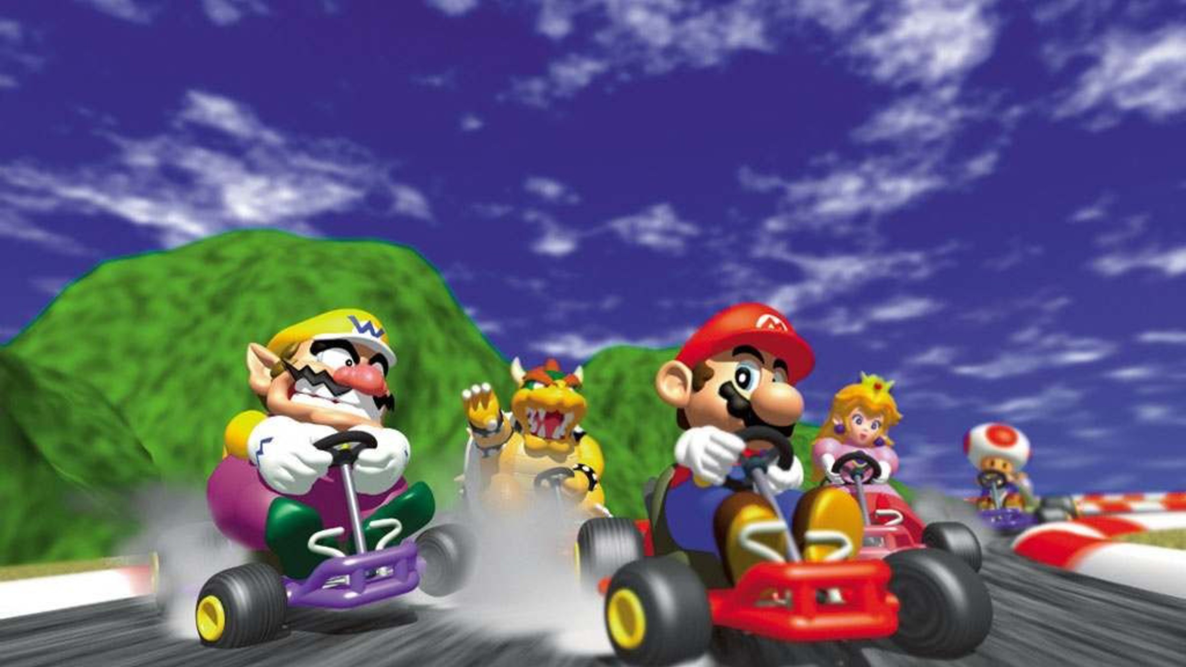 peach-bowser-wario-toad-mario-kart-64-2400x1350-wallpaper