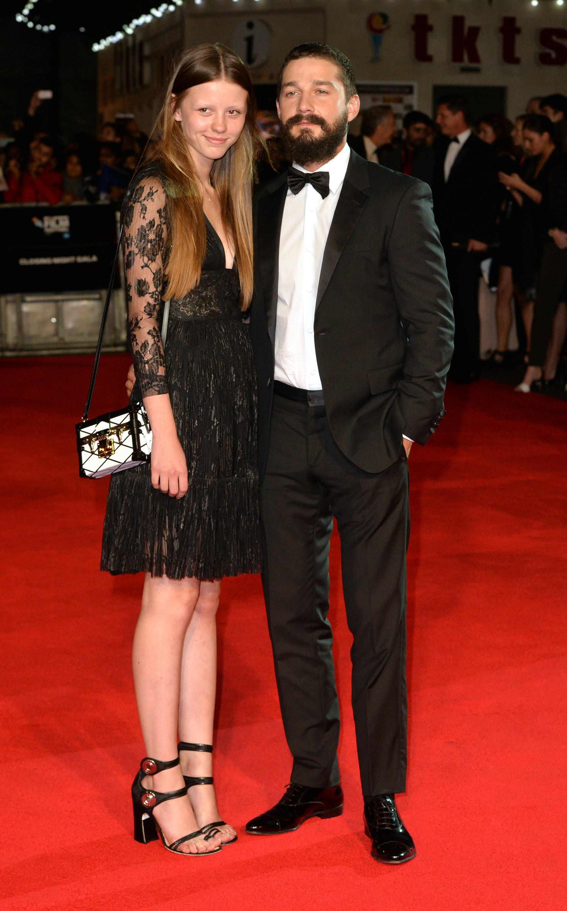 "Fury" - Closing Night European Premiere Gala Red Carpet Arrivals - 58th BFI London Film Festival