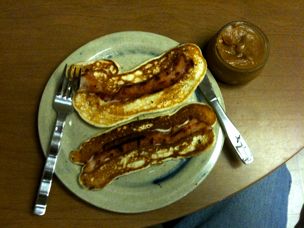 bacon pancakes