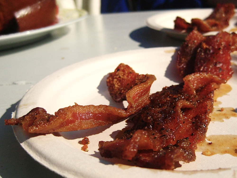 spicy candied bacon