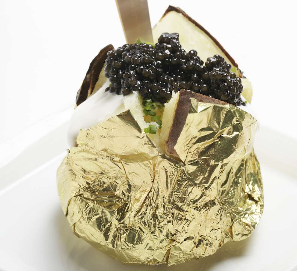 potatoes with caviar recipes