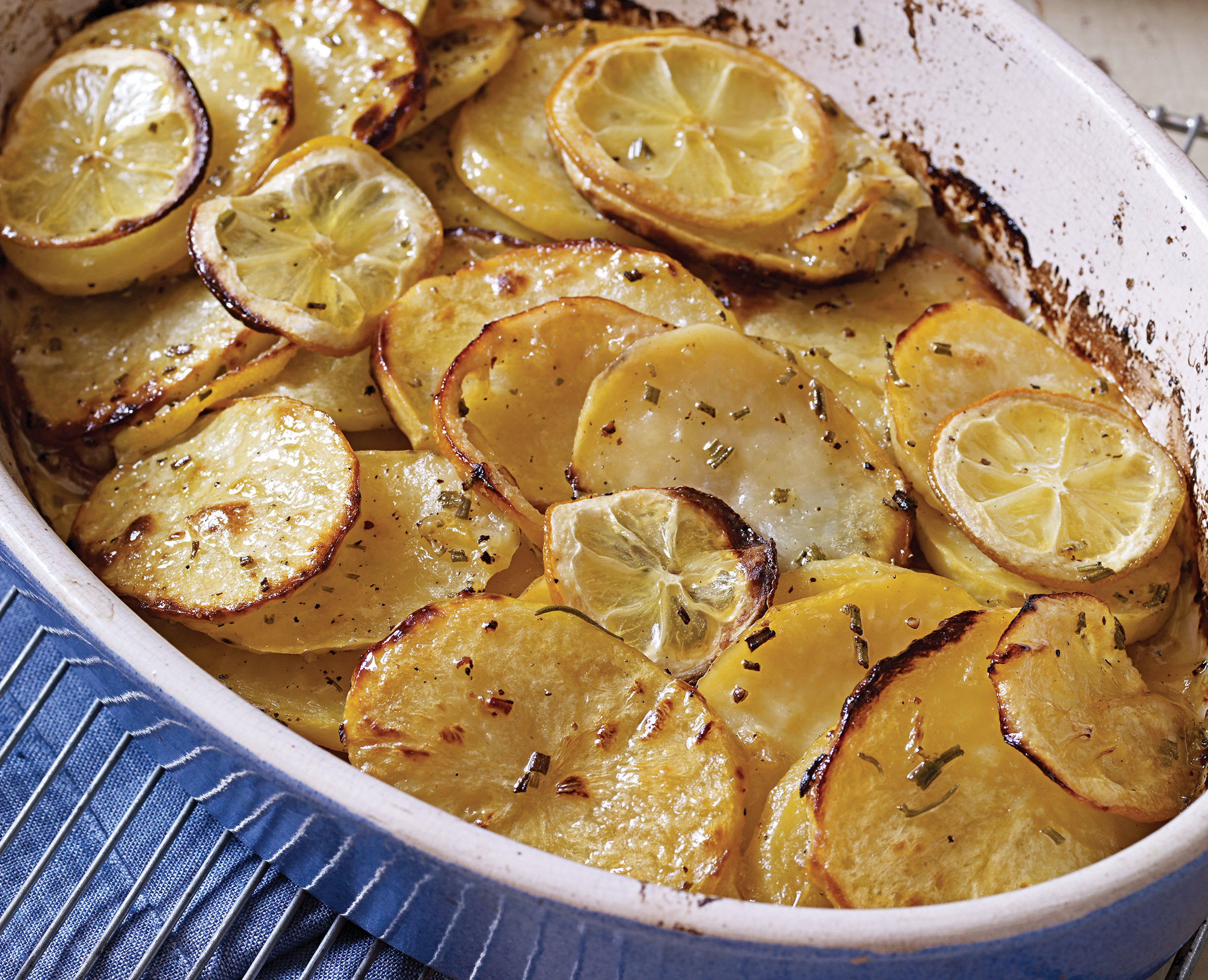 Lemon Potatoes Recipe Food Republic