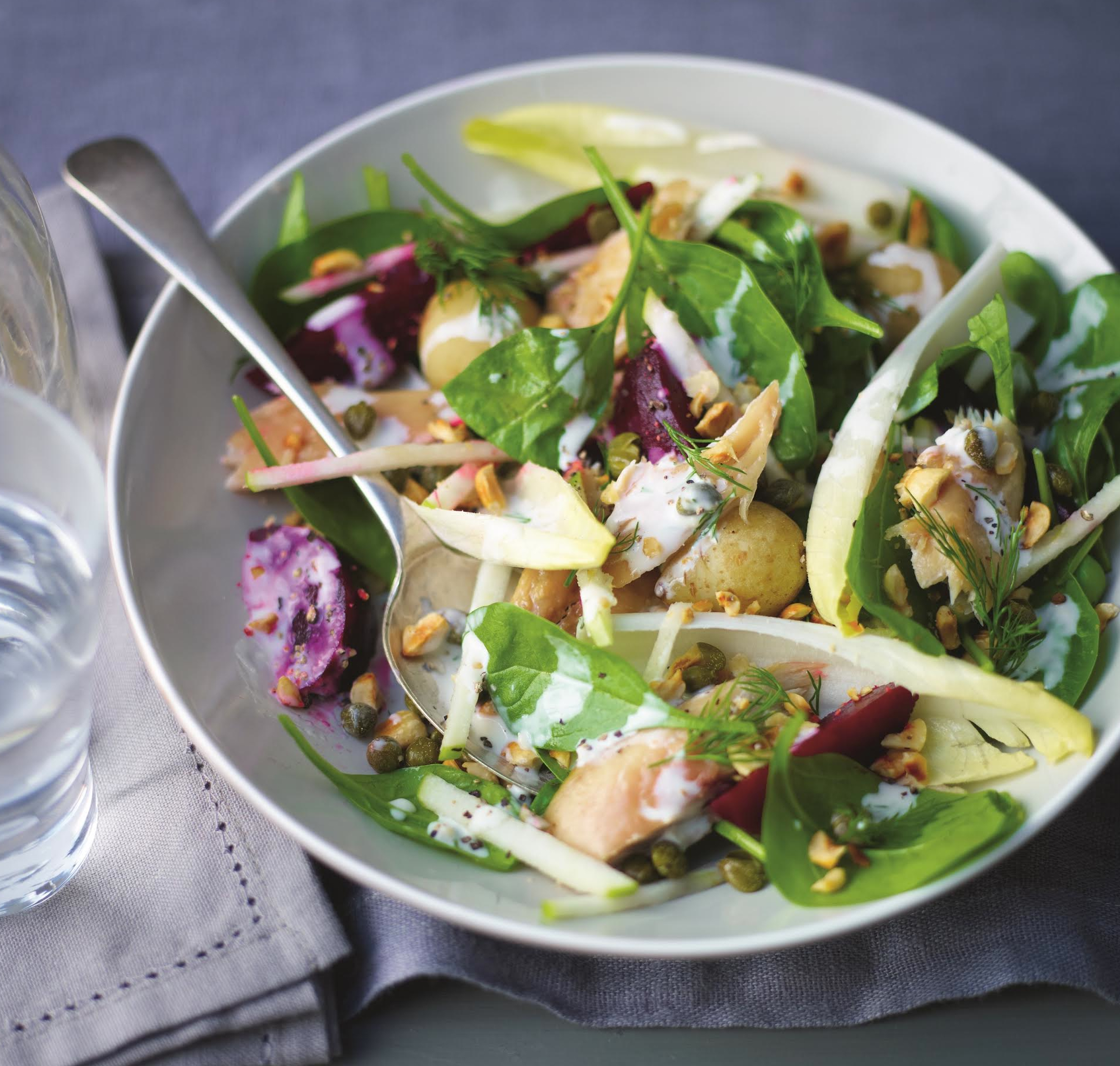 Mackerel Salad With Horseradish Crème Fraîche Recipe Food Republic