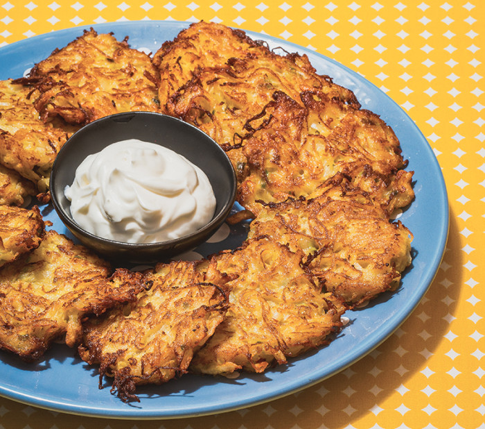 Spaghetti Squash Latkes Are The Perfect Hanukkah Treat