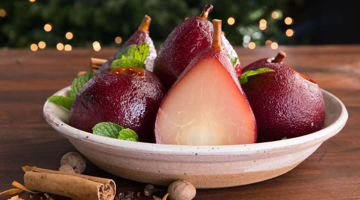 How To Make Red Wine Poached Pears