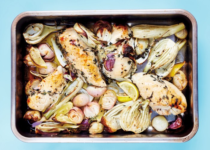 One Pan Meal: Make Roasted Chicken With Fennel